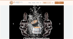 Desktop Screenshot of climbskin.com